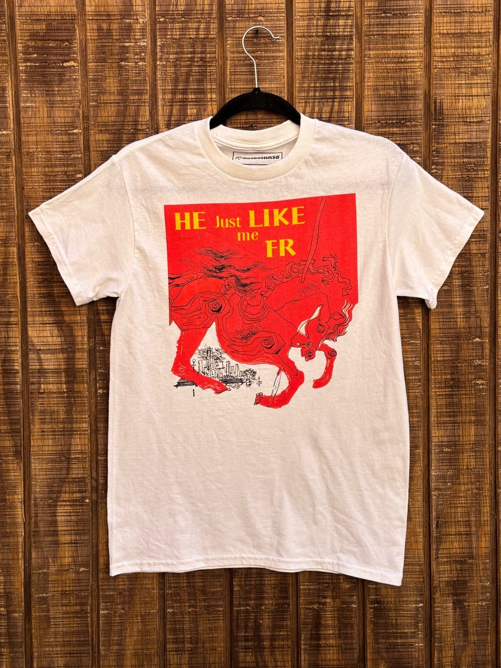 Catcher In The Rye He Just Like Me Fr White T-Shirt